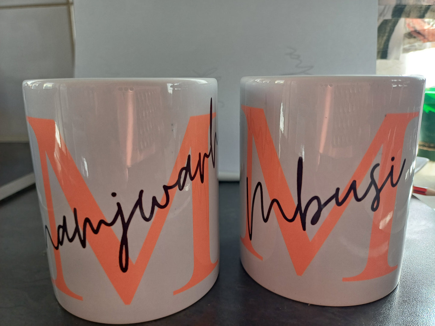 Personalized mugs